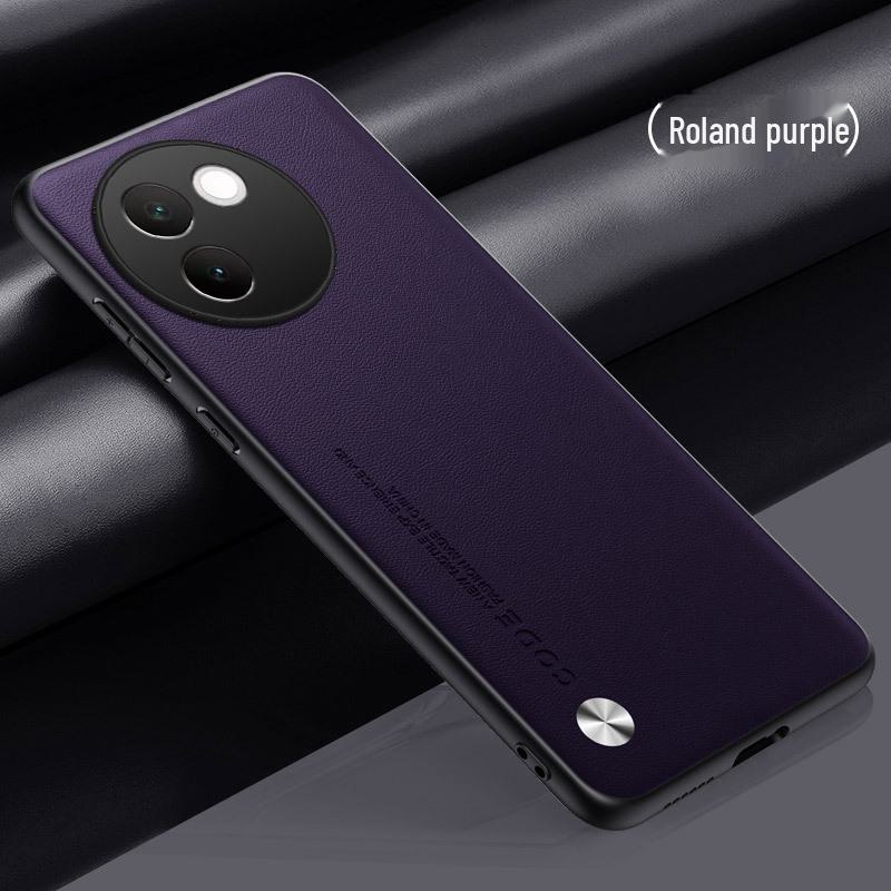 Vivo V30e Leather Carbon Fiber Kevlar Protective Cover - All-Inclusive Case for V23, V30Pro, V25