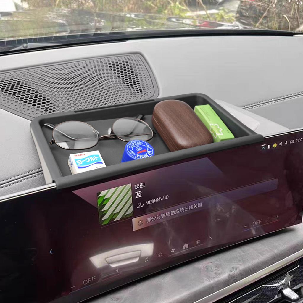 Center Console Dashboard Tray Organizer for 2025 2025 2025 BMW X5 G05/X6 G06/X7 G07 Center Dash Board Storage Armrest Car Box
