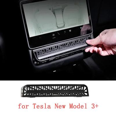 Couvercle de ventilation arrière pour Tesla Model 3 Highland 2024, accoudoir de console centrale, boîte de sortie de climatiseur, filtre de protection de grille