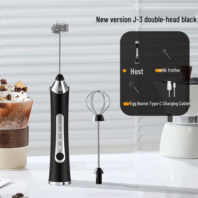 Handheld Electric Milk Frother and Coffee Stirrer