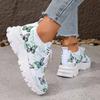 Women's Butterfly Pattern Casual Shoes Lightweight Sports Shoes