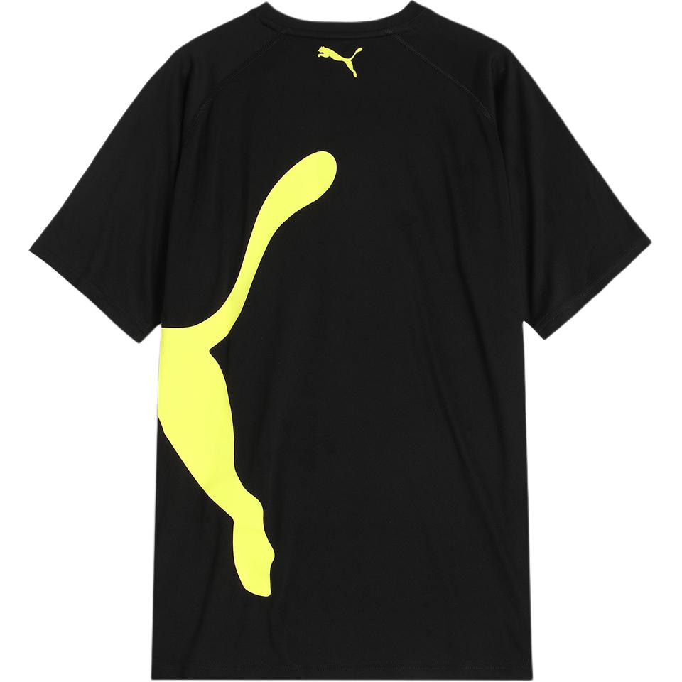 Puma Loose Fit Round Neck Short Sleeve T-Shirt Men Tops Black 524625-56