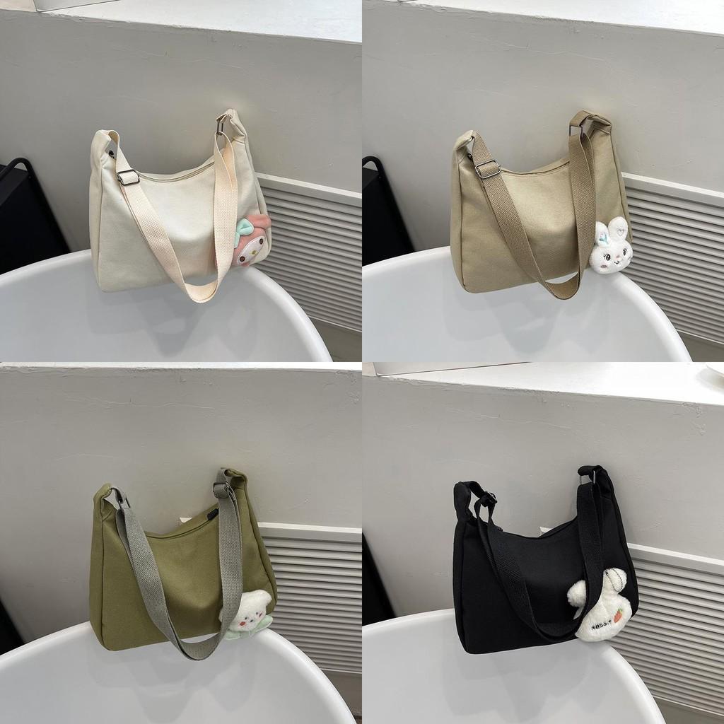 Stylish Canvas Tote Bag For Women In Summer Perfect For Casual Commute And Daily Use