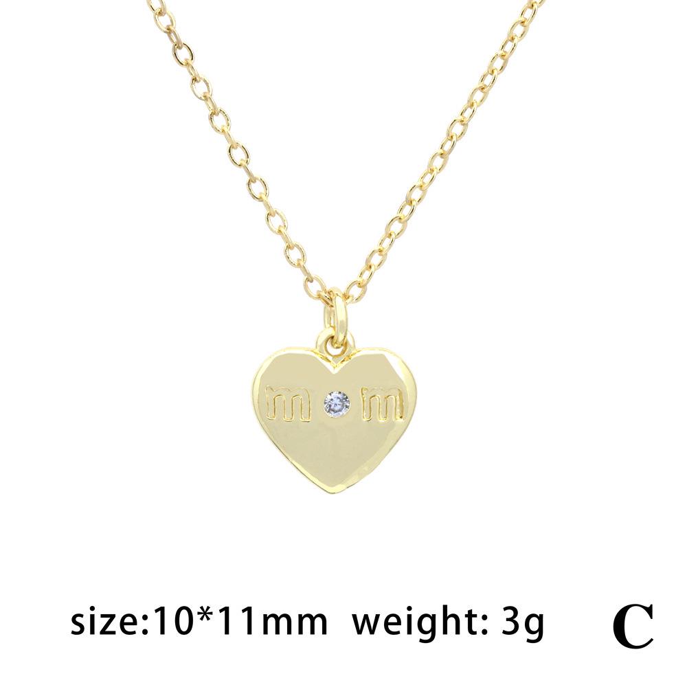 

Ожерелье MAMA Micro-Diamond Love: Кулон ко Дню матери с ключичной цепочкой