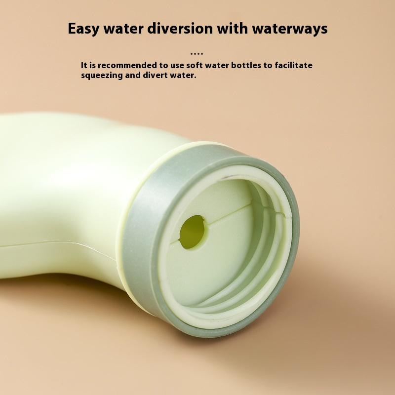 Household Multifunctional Cleaning Brush Can Be Connected To Mineral Water Bottles  Wet and Dry Cleaning Brush  Dead Corner Gap Brush Head