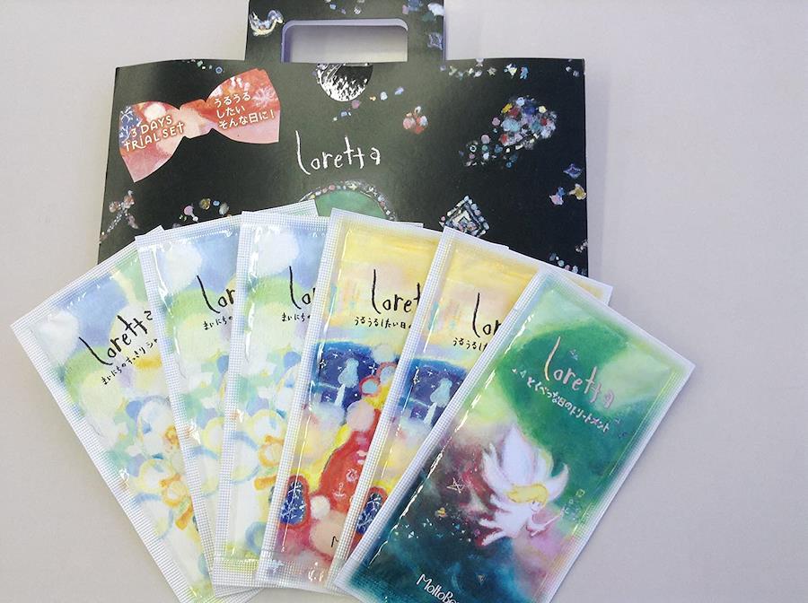 MOLTOBENE Loretta Shampoo&treatment for a Uru-Usu Day Trial Set