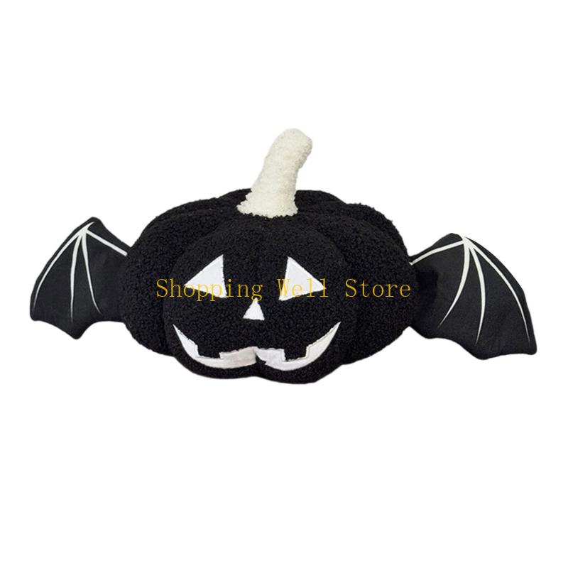 KX4B Halloween Pumpkin Pillow Stuffed Doll Pillow Cushion Seasonal Accent For Party Living Space Celebration