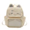 Schoolbag Small Fresh Summer Bag Girl Cute Backpack Shoulder Cute Pain Bag Student Lucky Cat High Value Backpack