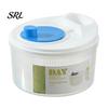 Kitchen Essential for Salad Vegetable Spinner, Manual Quick Drying Fruit Washer, Multi Functional with Spinner Slicing Blade Design, Dryer Lettuce