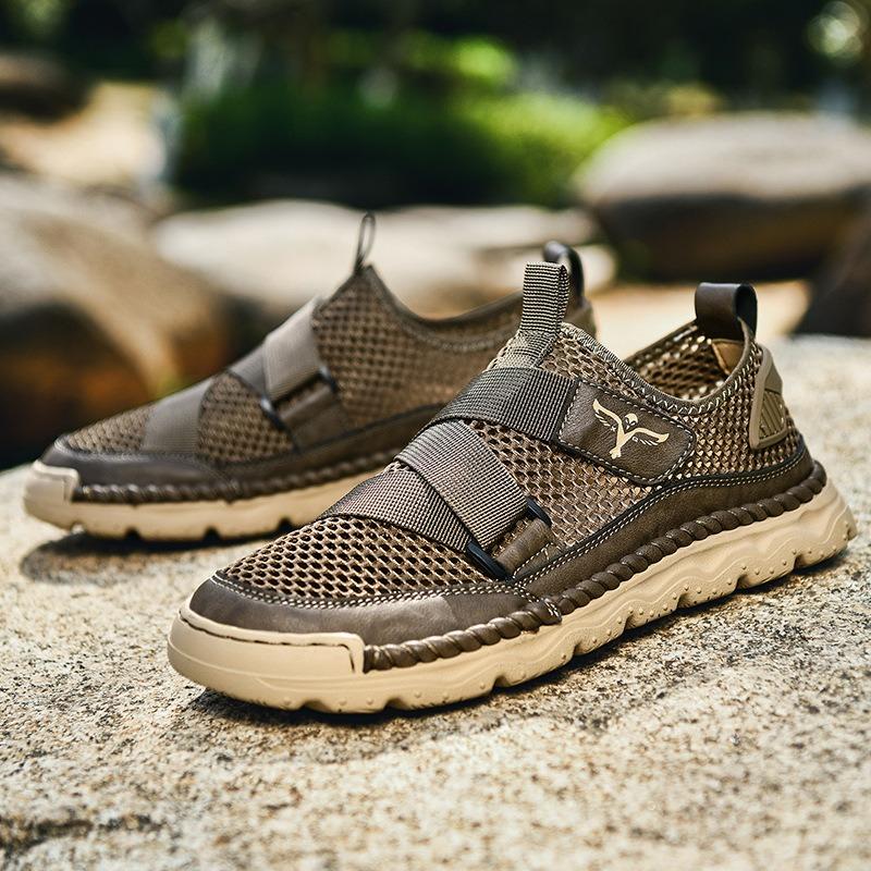 Large Sandals for Men, Beach Shoes for Men, Cool Slippers for Men, Non Slip Men's Shoes