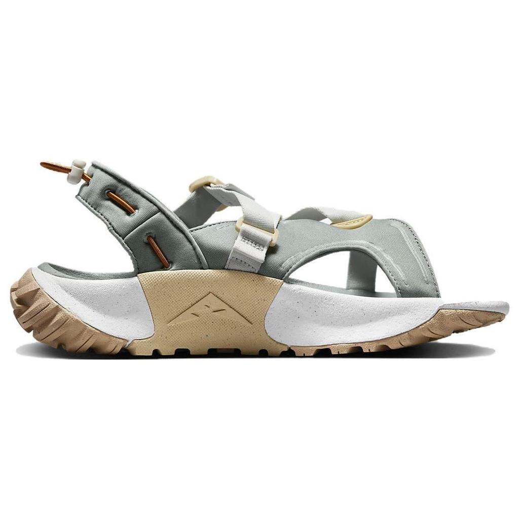 Nike Sandały Oneonta NN Damskie Sandały Outdoorowe Zielony Żagiel Kolor Piasku Ochra FB1949-300