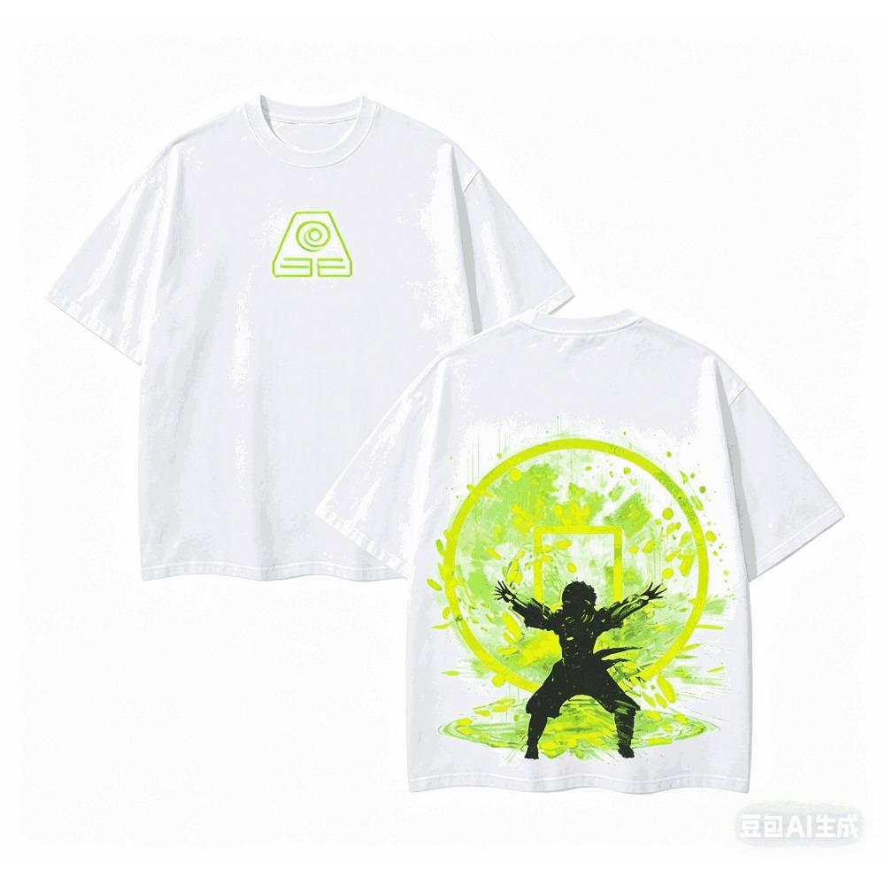 Avatar The Last Airbender T shirt personality Clothes New Model Anime T-shirt Yearround clothing Plus Size Unisex Streetwear Trendy Couples