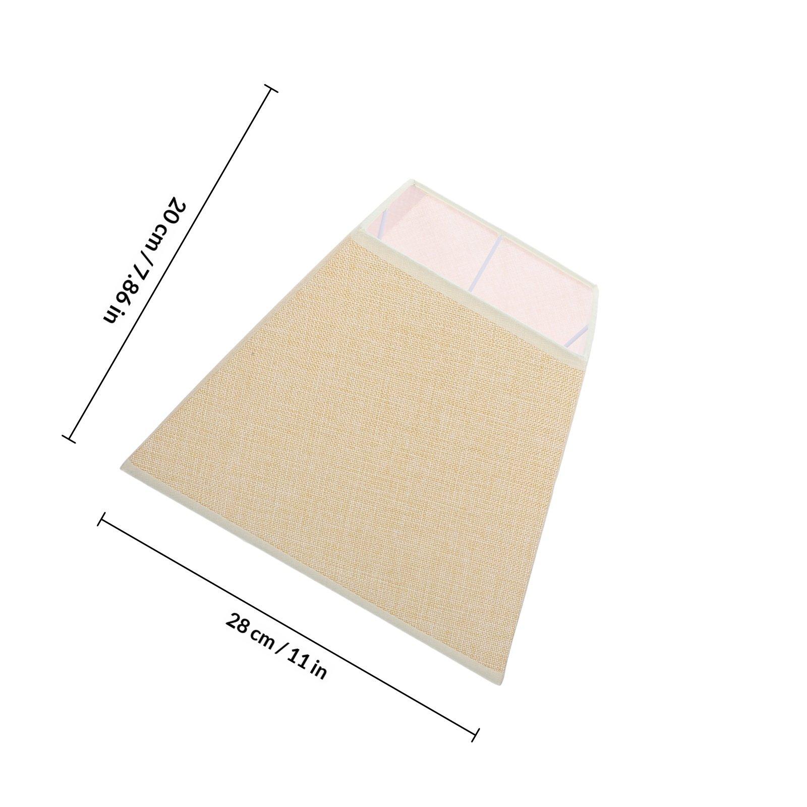 

Shades Replacement Fabric Shades For Desk Lamp Cover For Table Floor Desk Bedside Lamp Linen Light Accessory світло-жовтого кольору