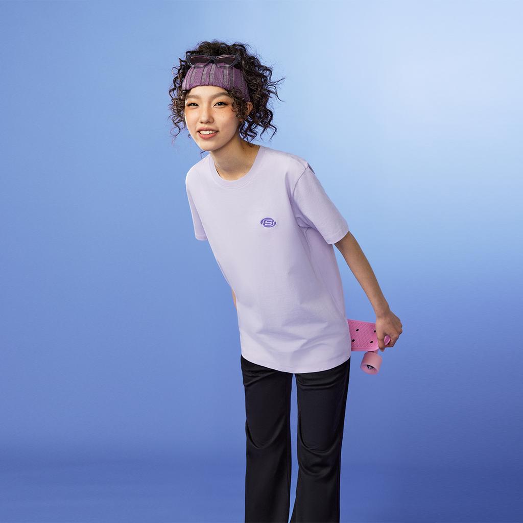 Skechers T Shirt Unisex Orchid Purple L224U044-01X5