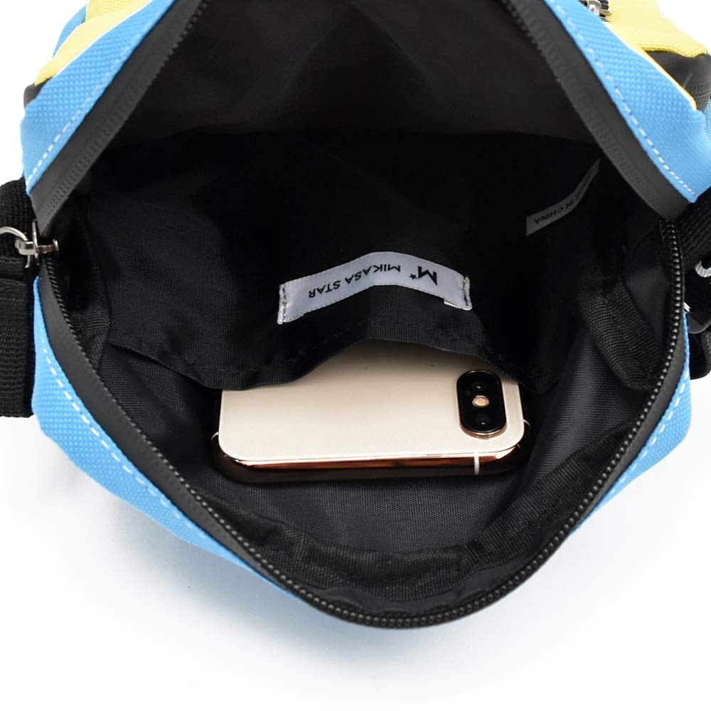 Mini Shoulder Christmas [Emono] [MIKASASTAR] Bag, Women's, Crossbody, Polyester, Casual, Sporty, Black, Yellow, Pink, Cute, Gift, (Black)