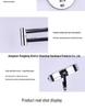 Dual-Sided LED Wall-Mounted Makeup Mirror with Magnification and Fill Light for Punch-Free Hotel Bathroom Use