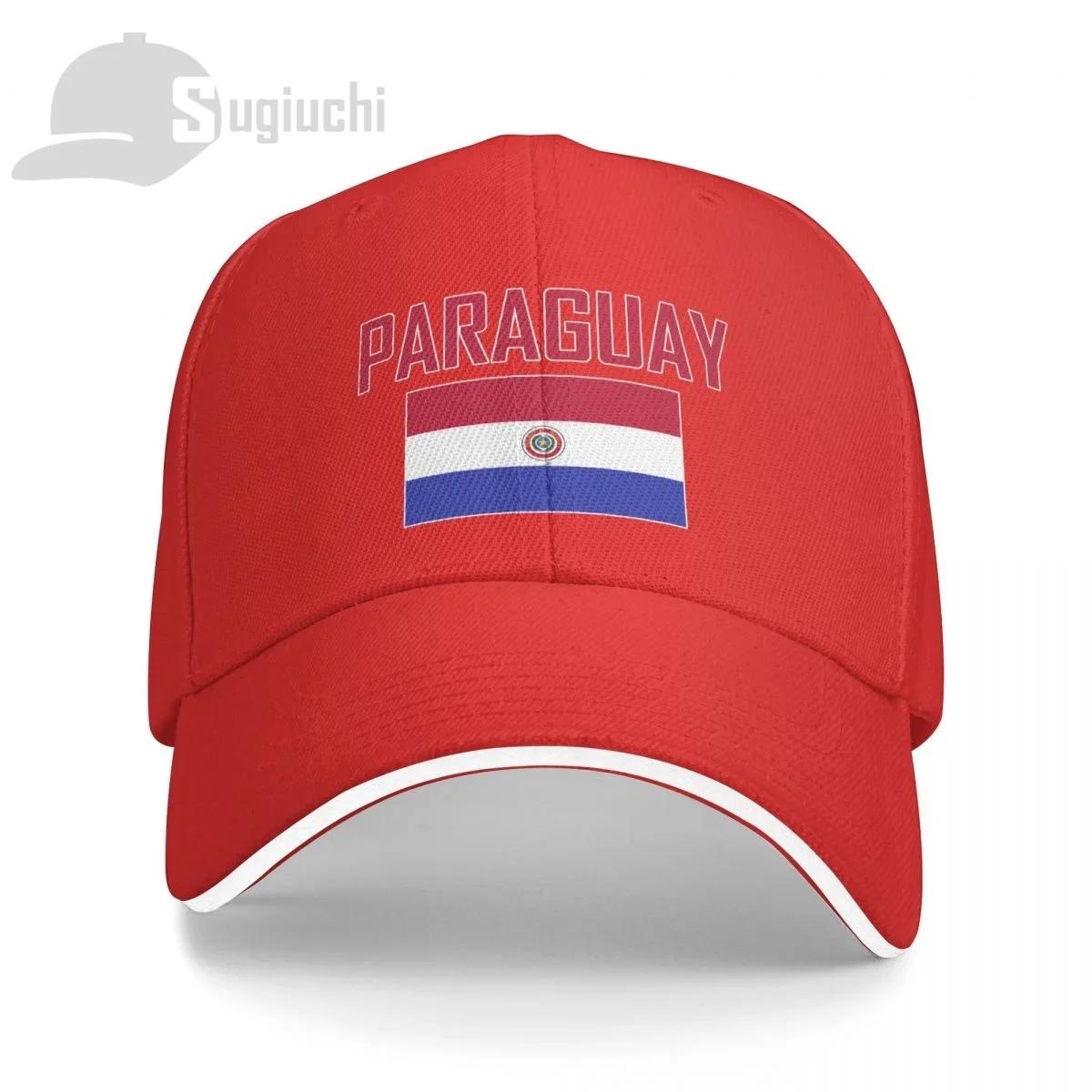 

PARAGUAY Flag With Letter Baseball Cap Unisex Women Summer Unisex Hip Hop Caps Cotton Snapback Golf Hat Fishing Caps One Size