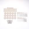 1 Set Wool Felt Polishing Wheel Kit - Multi-Shape Buffing Set For Rotary Tools, Ideal For Jewelry & Metal