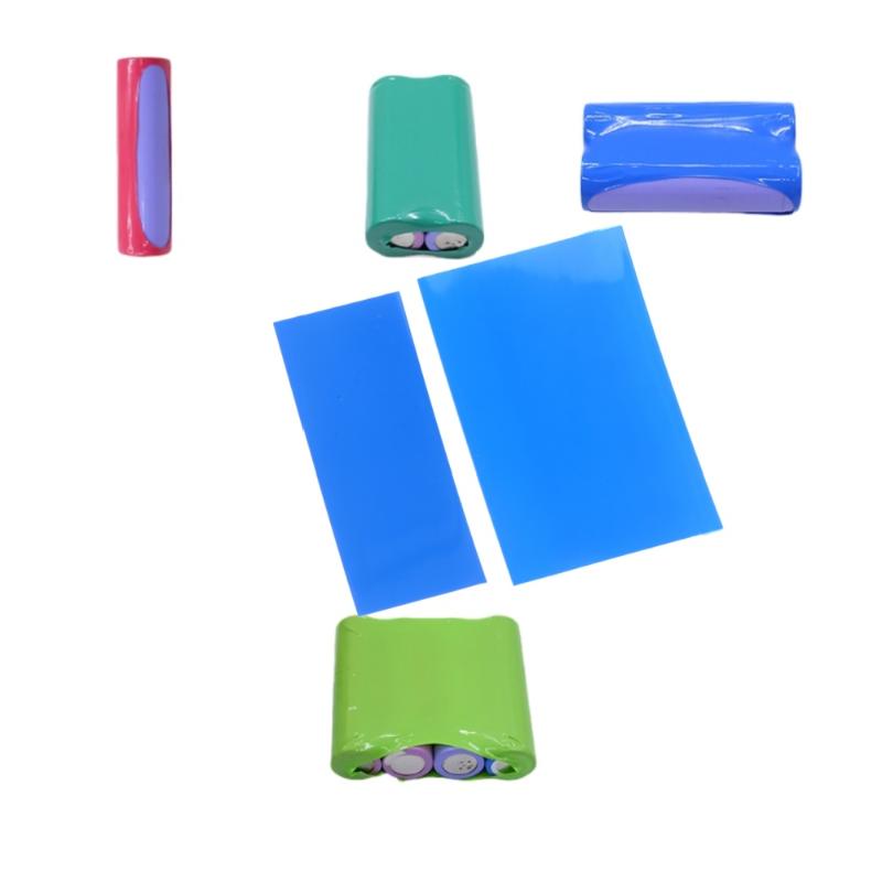 100Pcs Self-Adhesive Insulator Flat Pvc Heat Shrink Tubing Battery Wrap For 18650 Lithium Battery Heat Shrink Tube Assorted Kit
