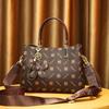 Tote bag pu retro bag 2025 new temperament high-end women's bag fashion large capacity shoulder messenger bag women