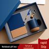 A5 Notebook & Coffee Cup Set with Custom Logo - Business Souvenir & Employee Gift for Company Meetings