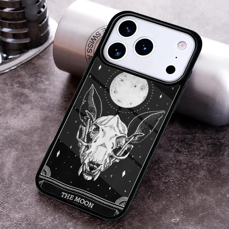 Witches Moon Tarot Phone Case For iPhone 17,16e,15,14,13,12,11,Mini,Pro,MAX Soft Silicone Cover