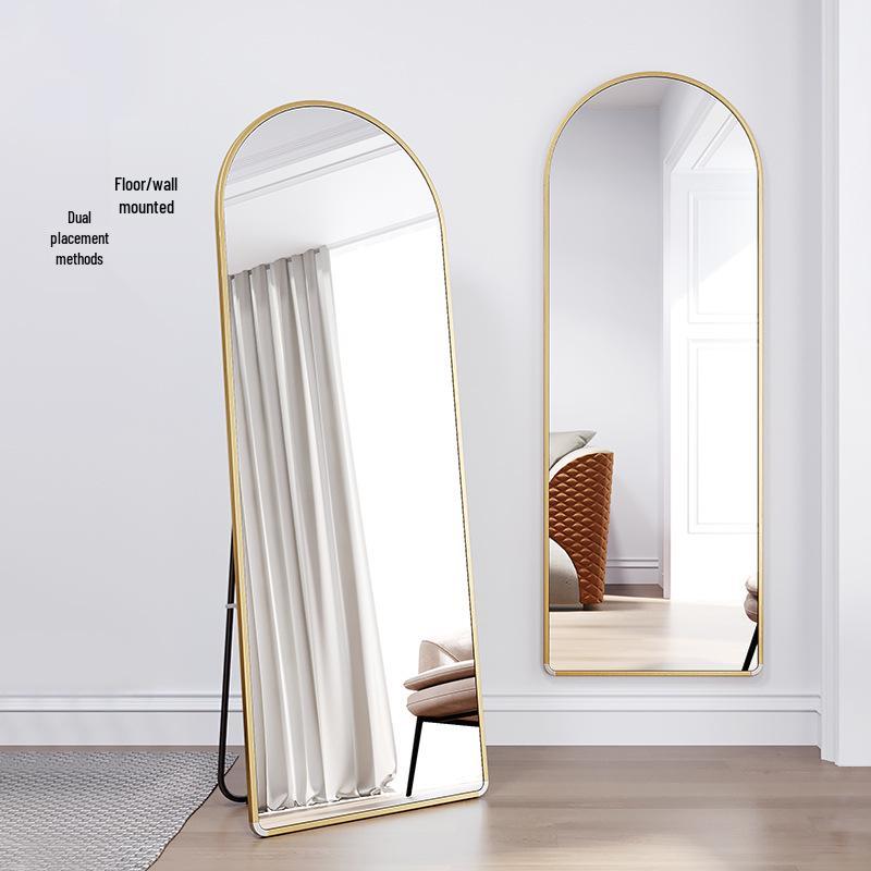 Full-Length Floor Mirror: Stylish Wall-Mounted Dressing Mirror for Bedrooms and Fitting Rooms
