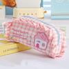 Large Capacity Stationery Storage Bag Flower Pen Pencil Case  School Office