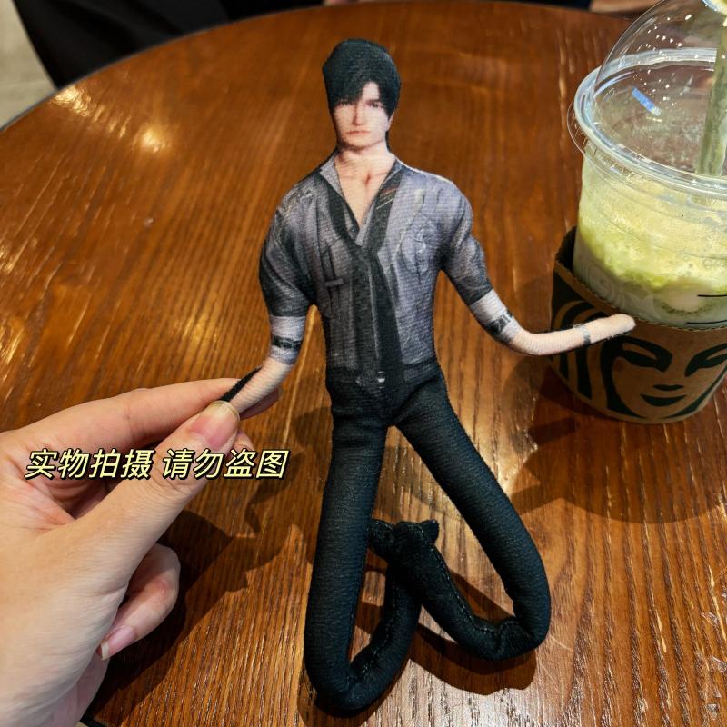 Game Love and Deepspace Xavier Zayne Rafayel Sylus Cosplay Plush Cotton Doll Slender Twistable Shape Room Decoration Fans Gifts