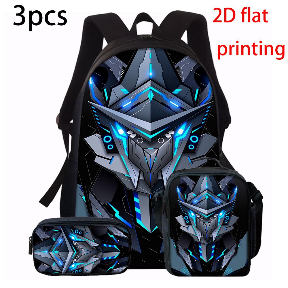 1/2/3/4/5 pièces Sac à dos Motif Numéro 67 de Bande Dessinée Ensemble Sac Cabas d'École Léger Spacieux Sac de Voyage Cadeau Parfait Pour les Jeunes