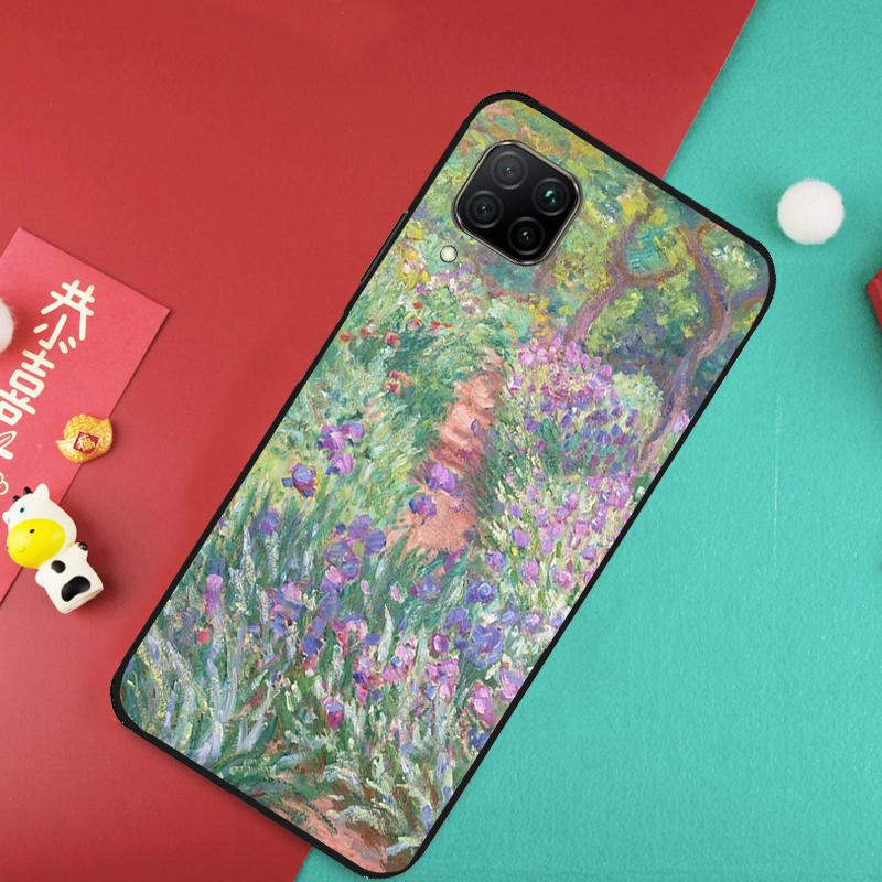 Claude Monet Cool For Huawei Nova 9 10 SE 11 Pro 7i 8i 11i 12i Y73 Y72 Y61 Y91 Y90 Y70 Y60 P30 P40 Lite Case