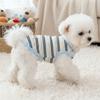 Cute Round Neck Dog Cooling Vest Comfortable Breathable Pet Pullover Cool Sun Protection Pet Outfits Four Seasons
