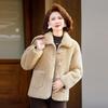 Hodo Women's Plush-Lined Imitation Lamb Wool Winter Coat