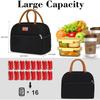 Insulated Lunch Box Leakproof Small Food Container Bag Reusable Cooler Lunch Containers Work Travel Outdoor Bag