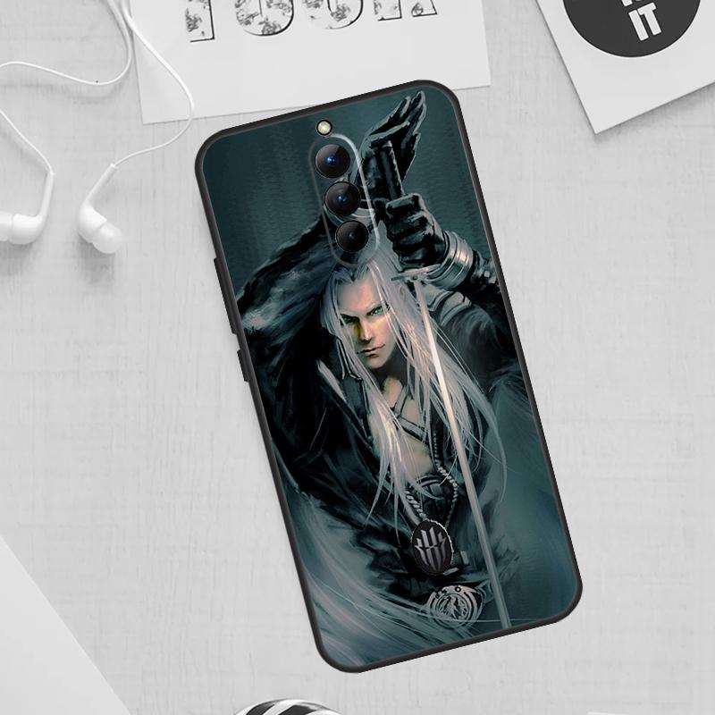 Final Fantasy Sephiroth Case For ZTE Nubia Red Magic 11 10 9 8 8S 9S 10S Pro Plus 6 7 6S 7S For RedMagic 10 Air Cover