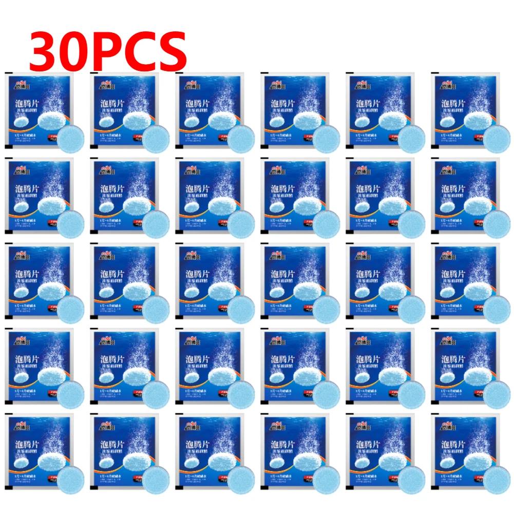 100PCS Limpador Sólido Limpador de Pára-brisas de Carro Comprimido Efervescente Limpador Automático de Vidro Comprimidos Concentrados de Limpeza Sólida Detergente