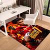 1PC Man United Soccer Action Rug Game Carpet, Floor Mat for Bedroom Living Room Entryway Rug, Home Decor Idea Gift for Christmas birthday