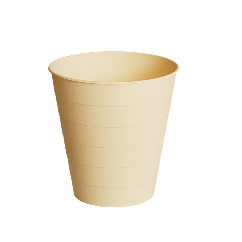 Spiral Trash Can - Lidless, Simple Round Design for Home & Bathroom