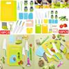 Fun And Educational Kids Plastic Kitchen Knife Set Safe For Cutting Fruits And Veggies