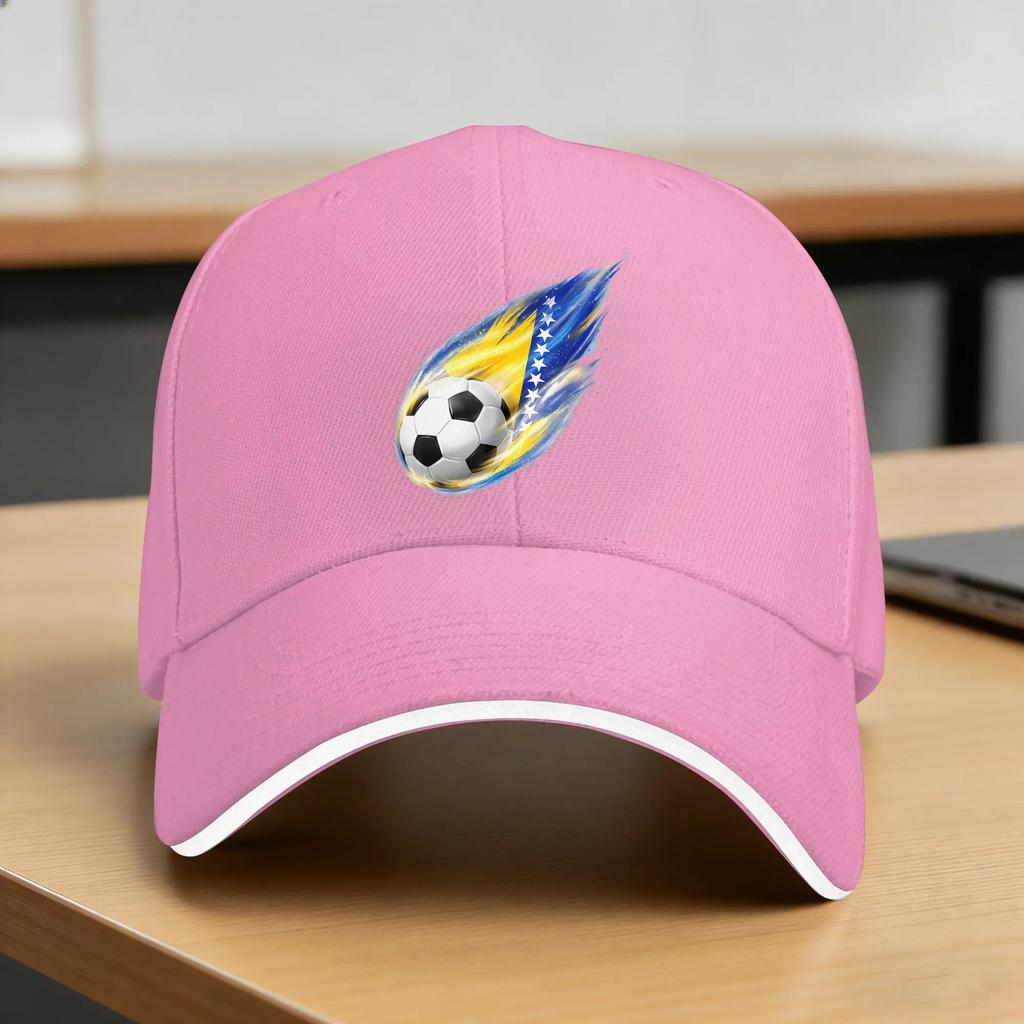 Bosnia and Herzegovina Flag Bosna Pride Heritage Graphic Sun Baseball Cap  Spring Yk Funny Trucker Hat Sport Baseball Caps