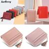 Womens Short Wallet Pu Leather Multicard Holder With Tassel Decoration For Daily Use