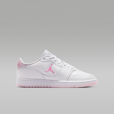 Air Jordan Court Connect Low GS 'White Pink Foam' Sneakers