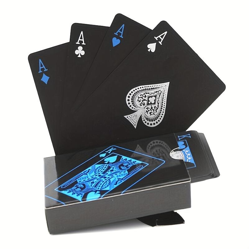 Waterproof PVC Illusionist Poker Cards - Durable & Aesthetically Enhanced Design - Perfect for Game Nights, Parties & Family Fun