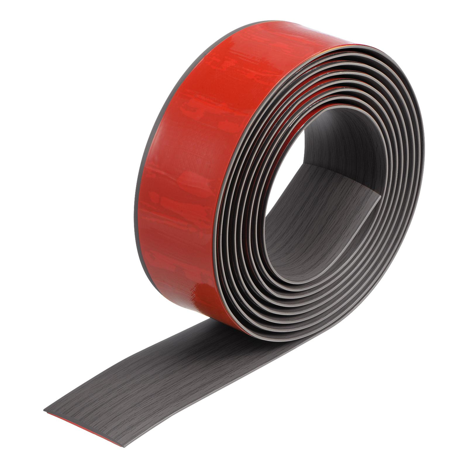 

3 метра Самоклеящаяся ковровая напольная окантовочная планка Напольные переходные планки Напольные накладки Дверная окантовка Уплотнительные планки 0.4cm темно серый