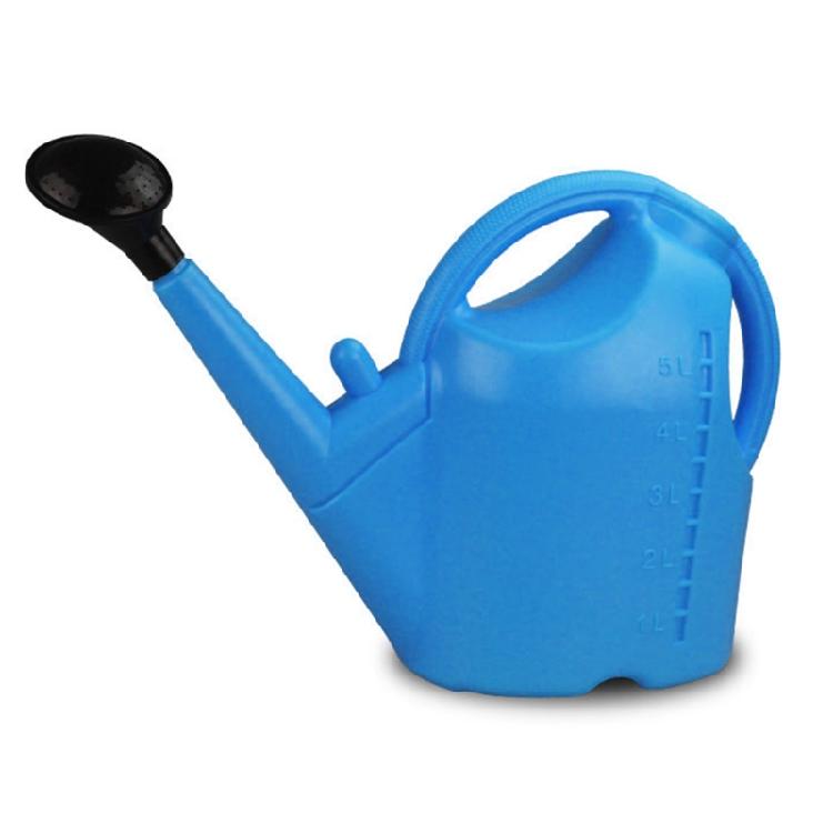 Large Diameter Watering Can Long Spout Water Injection Port Watering Can синий
