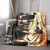 1Pc Haikyuu Team Spirit Flannel Blanket, Soft And Comfortable, Casual Warm, Camping Travel, Christmas, Halloween Xmas Gift S1234