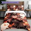 3pcs Duvet Cover Set (1*Duvet Cover + 2*Pillowcase, Without Core), Genshin Impact Print Bedding Set, Bedroom Decor, All‑Season, Birthday Gift
