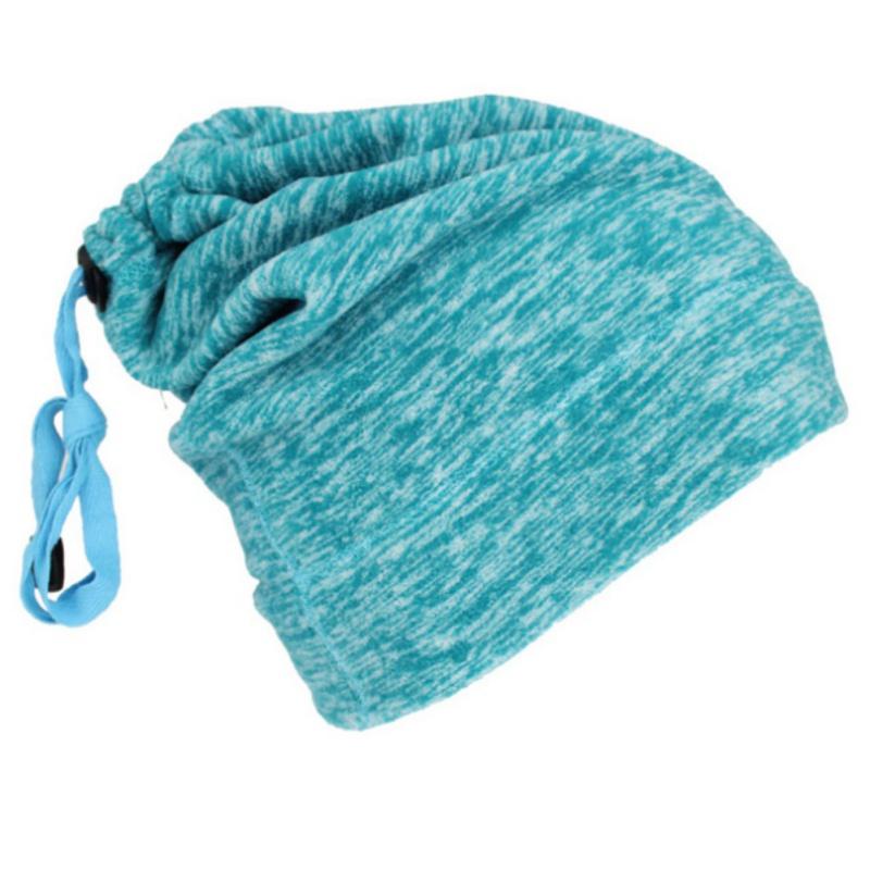 Warmful Scarf Hat Dual Purpose Autumn Winter Scarf Collar O Ring Neckerchief Warm Neck Fleece Thickened Neck Scarf