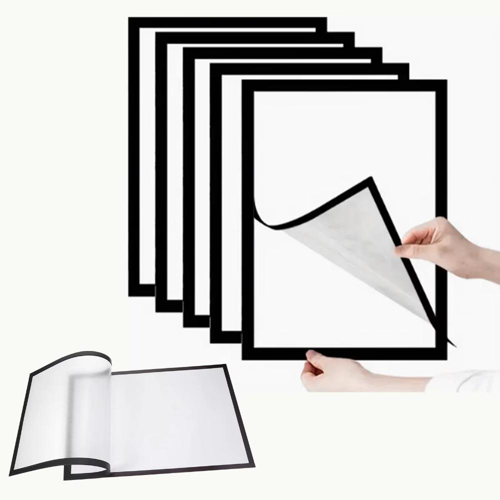 3PCS Square Magnetic Picture Frame Portable Poster Photo Frame Creative Award Frame  Canvas Painting