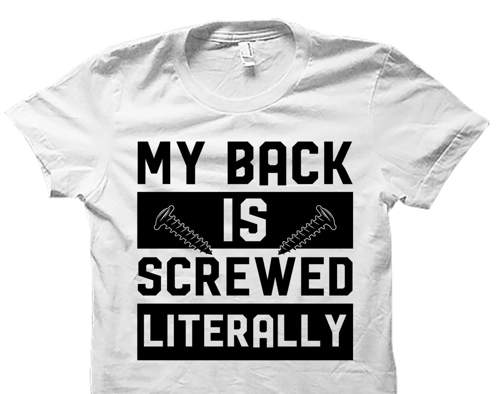 Back Surgery Shirt. Back Surgery Gift. Spine Surgery Shirt. Post Surgery Gift. Spinal Fusion Gift. Surgery Recovery. Spinal Surgery #OS4813 S